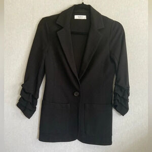 Bailey 44 Jane Blazer ruched sleeves Sz  XS